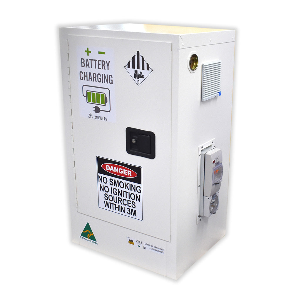 Safe And Efficient Lithium Ion Battery Charging Cabinet Titan Safety safe-and-efficient-lithium-ion-battery-charging-cabinet-titan-safety