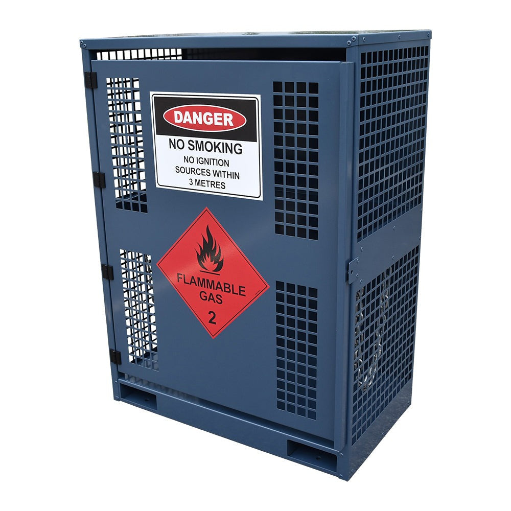 Gas Storage Cage Forklift Gas Cylinders Titan Safety