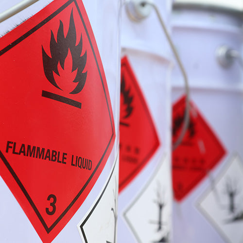 Flammable liquid storage cabinet