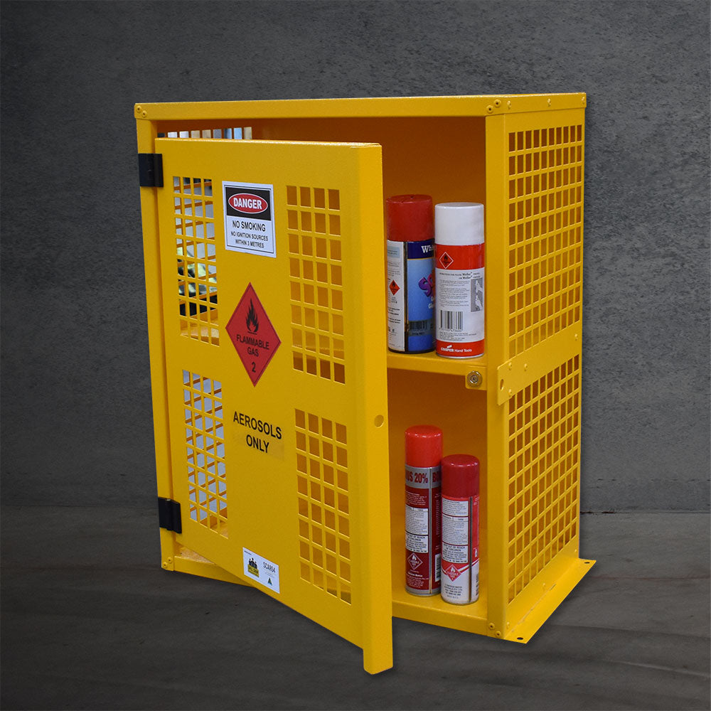 Aerosol Storage & Can Recycling