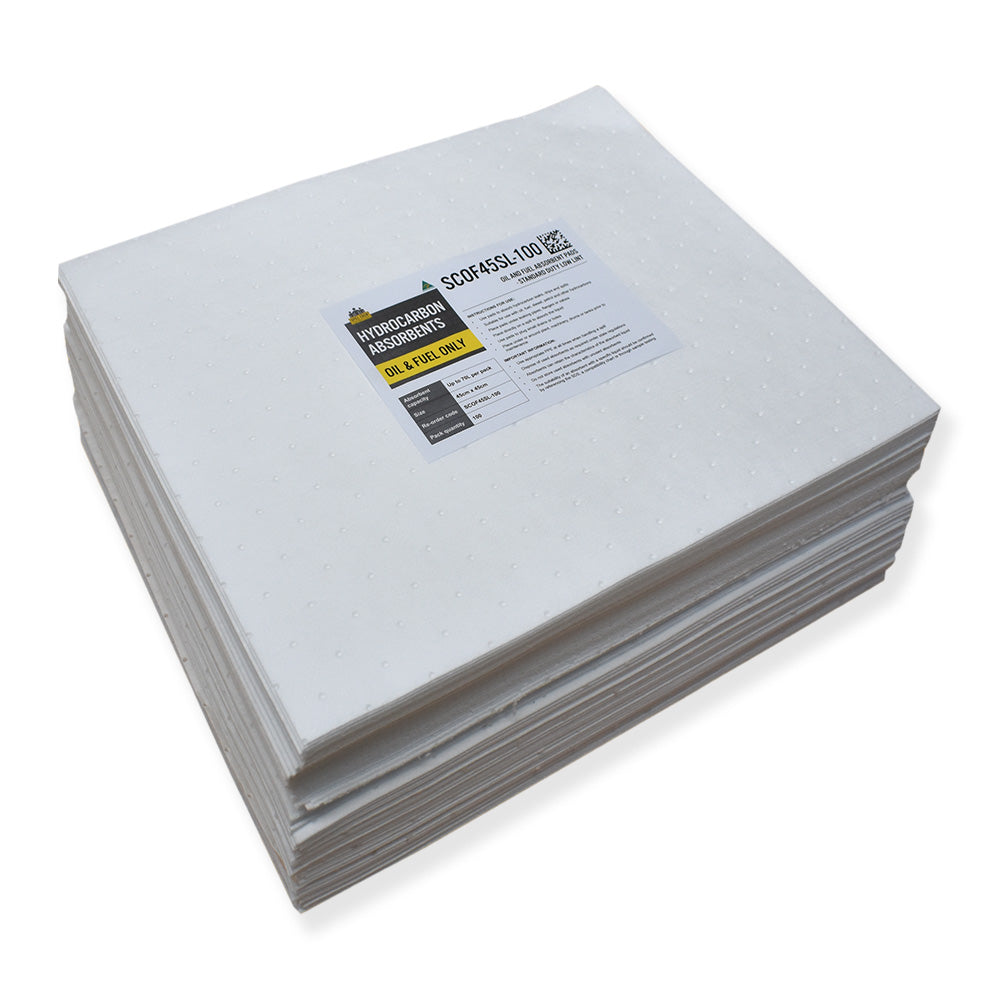 Spill Absorbent Pads  Cover & Absorb Existing Spills