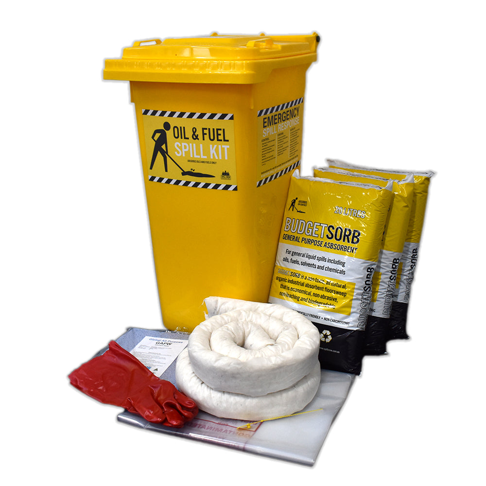 Oil Spill Kits for Effective Fuel and Oil Cleanup – Titan Safety