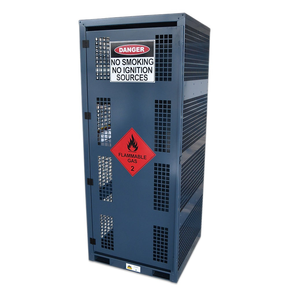 Gas Storage Cage Forklift Gas Cylinders Titan Safety